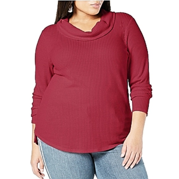 macy's cowl neck tops